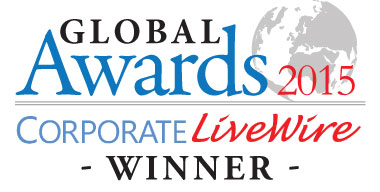 Global Awards 2015 Corporate LiveWire Winner
