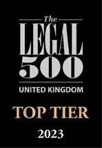 The Legal 500 United Kingdom Top Tier 2023